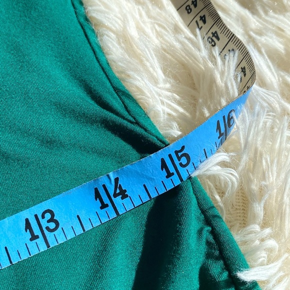 GREEN TEE SHIRT MIDI DRESS TANK SLEEVELESS …. Size Large GUC - Picture 10 of 13